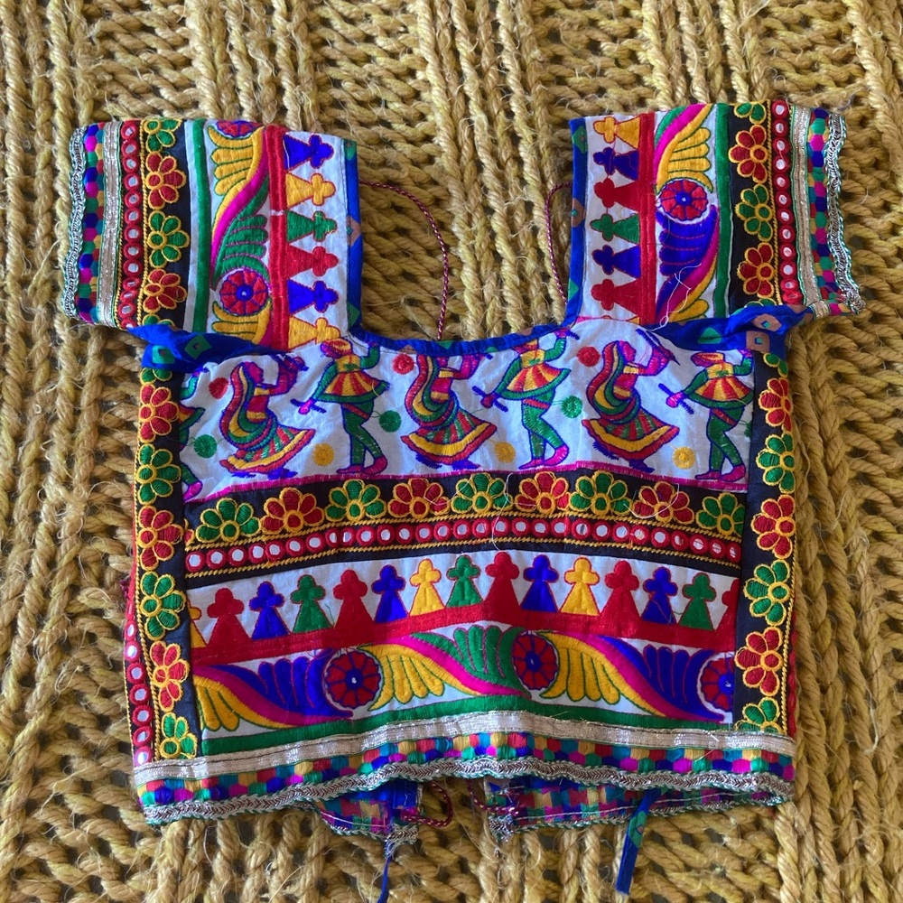 Handmade Mexican crop top